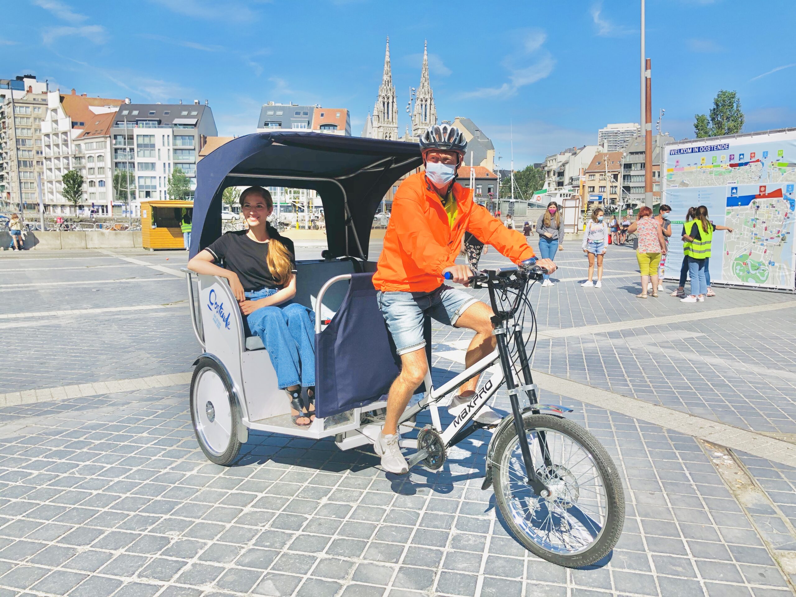 Oostendse fietstaxi brengt minder mobiele personen naar strand of centrum