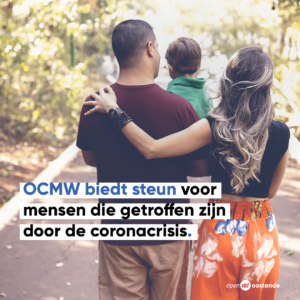 OCMW biedt steun voor mensen die getroffen zijn door coronacrisis